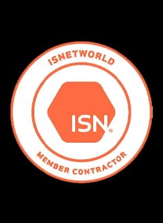 ISN badge displayed by Hoff - The Fence Contractors