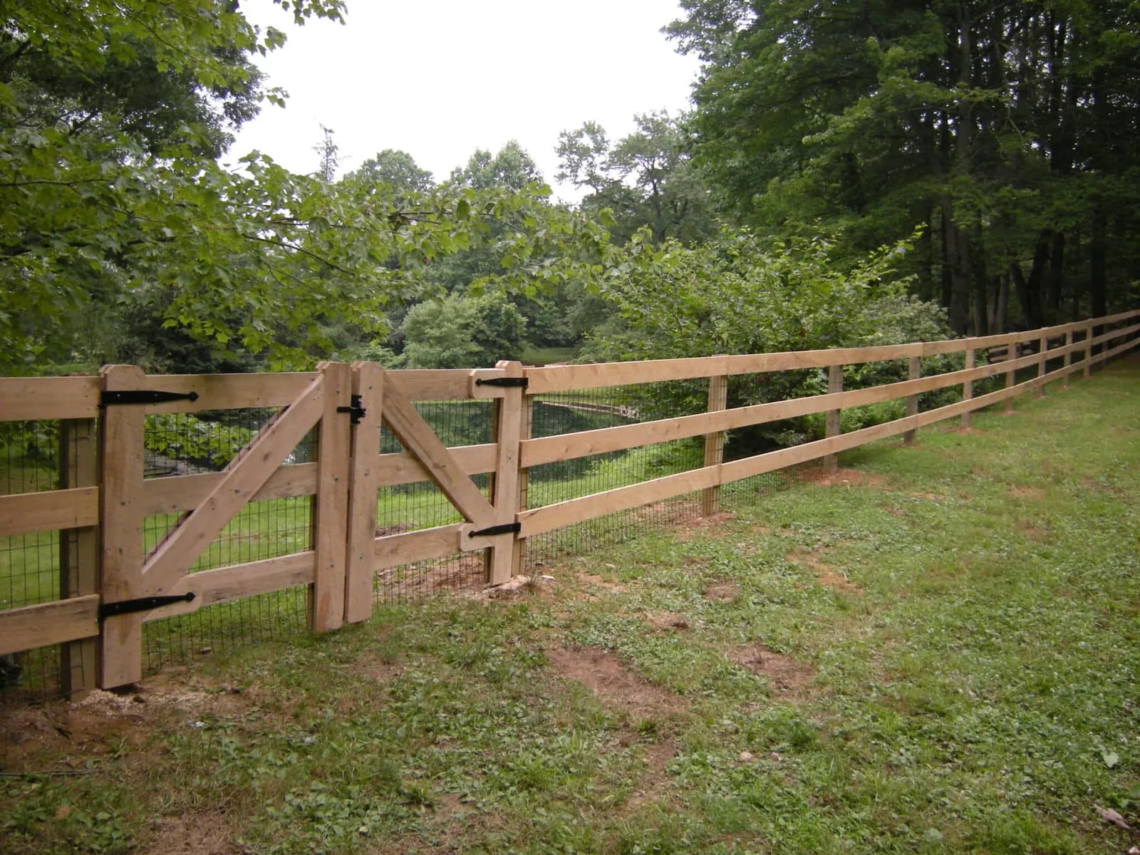Fence repair by Hoff - The Fence Contractors