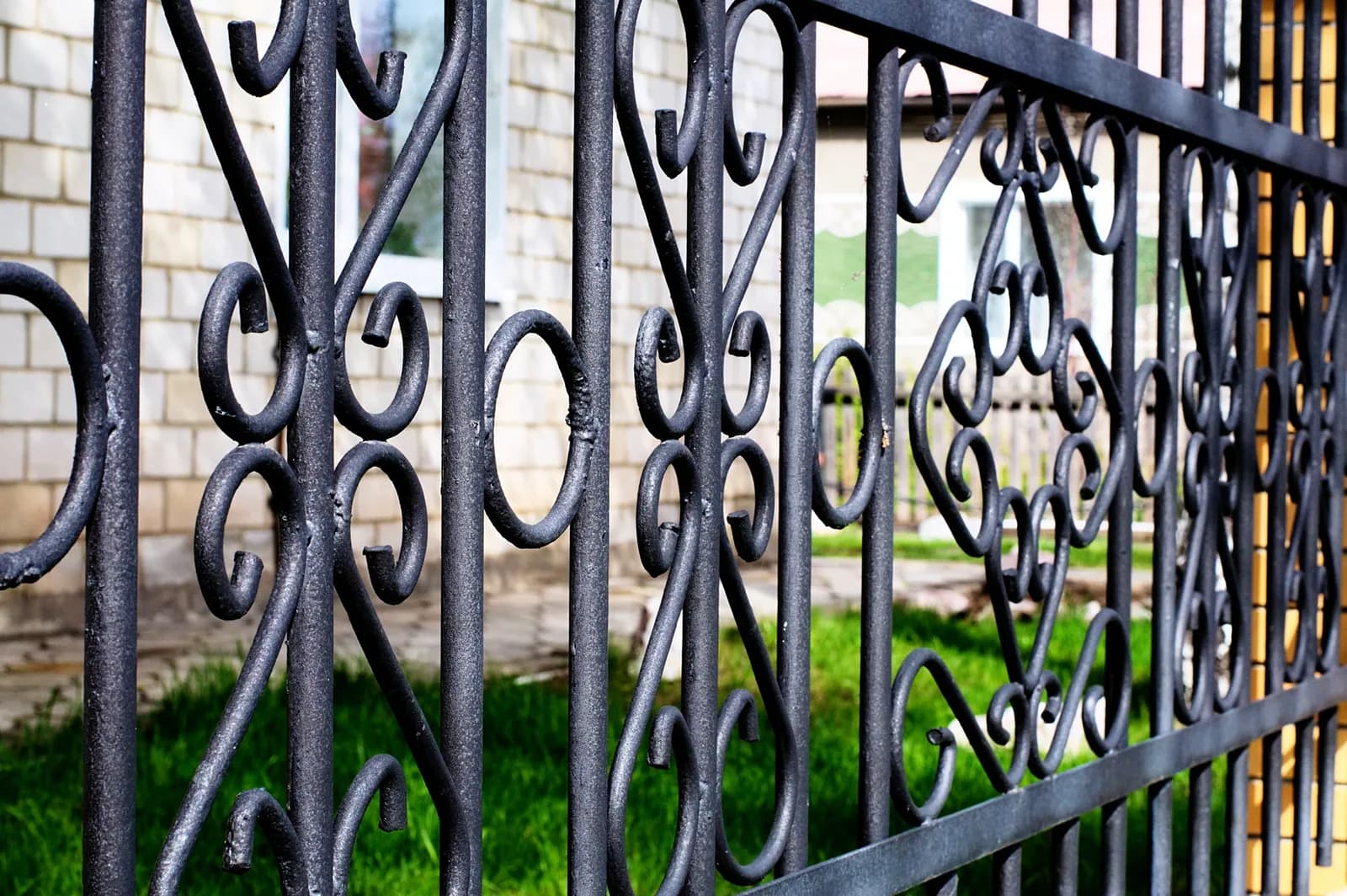 Aluminum ornamental fencing installed by Hoff - The Fence Contractors
