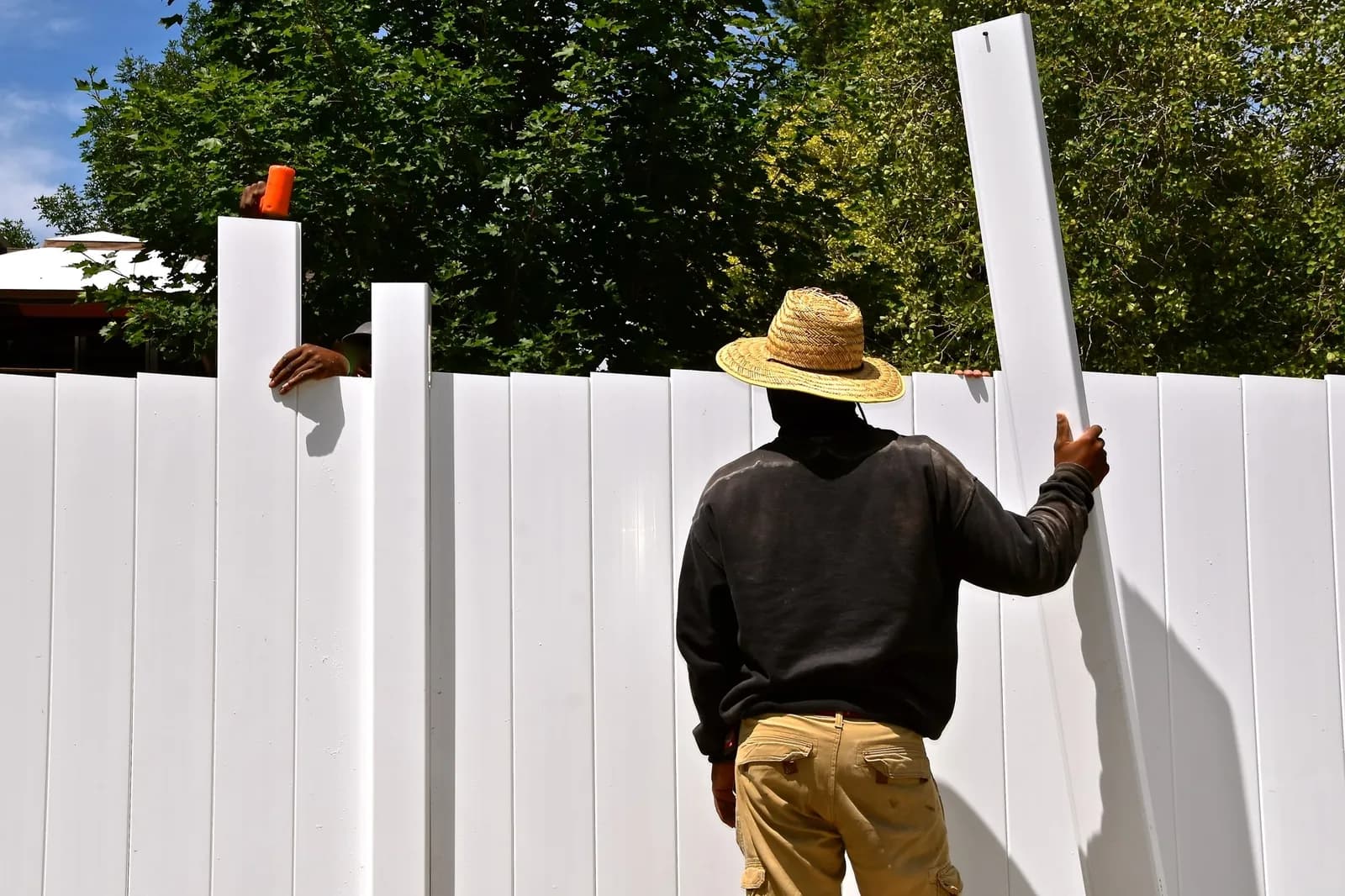 Privacy fencing installed by Hoff - The Fence Contractors
